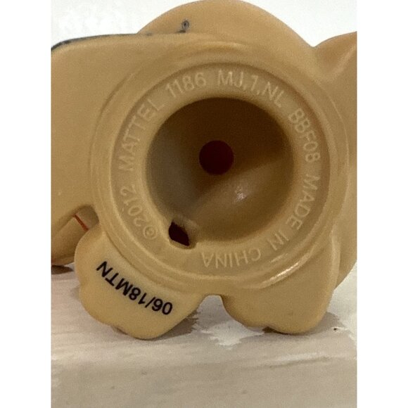 Fisher Price Little People Advent Calendar Christmas Dog Tan Puppy Tongue Out - Picture 5 of 5